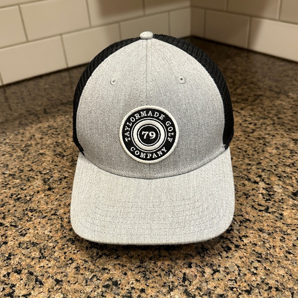 TaylorMade Golf Trucker Hat Snapback Heather Gray